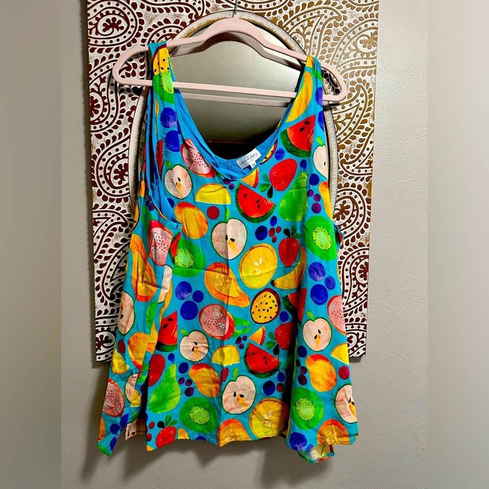 Proud Poppy x Kasey Rainbow - Fruit Salad Tank Top, Size 24